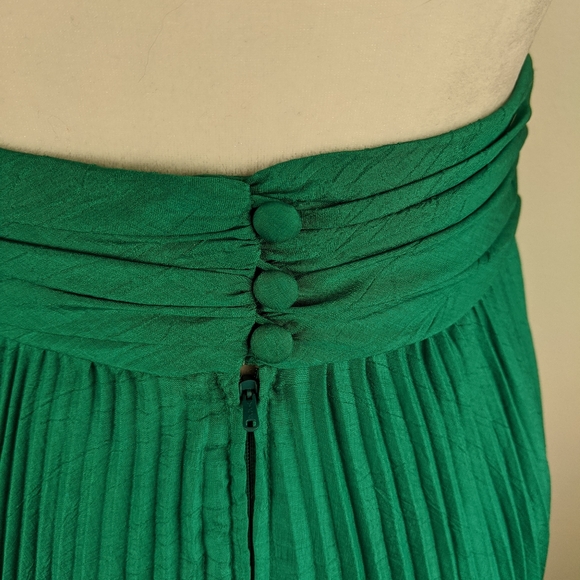 Vintage 80s Parigi Jewel Green Matching Skirt Set - Picture 8 of 12